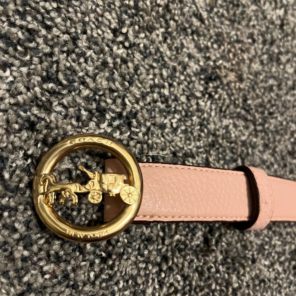 REVERSIBLE COACH BELT